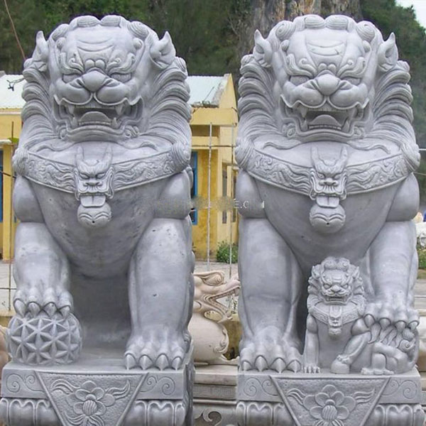 Chinese stone Fu Dog