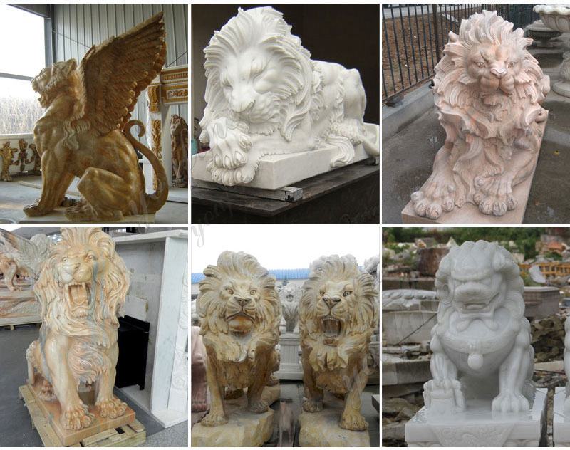 company profile on Life Size Beige Marble Lion Statue