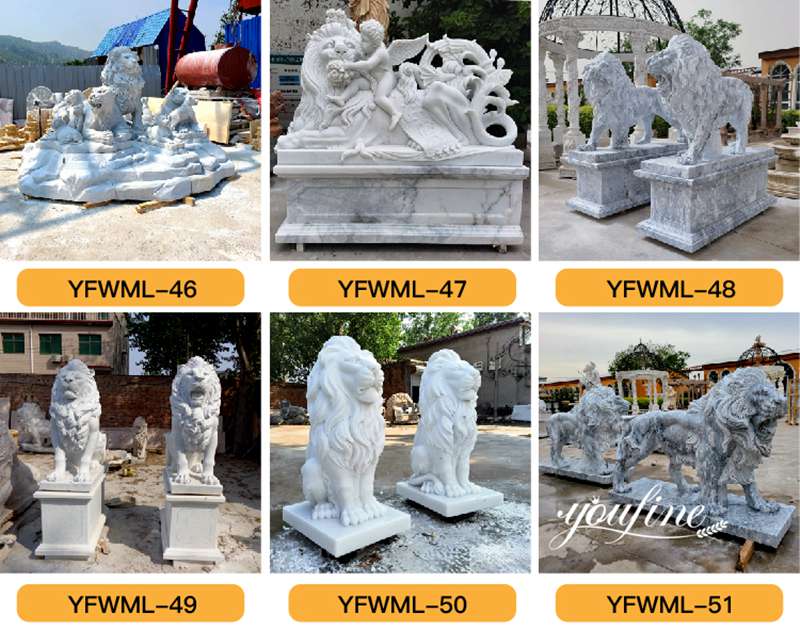 lying lion statue (2)