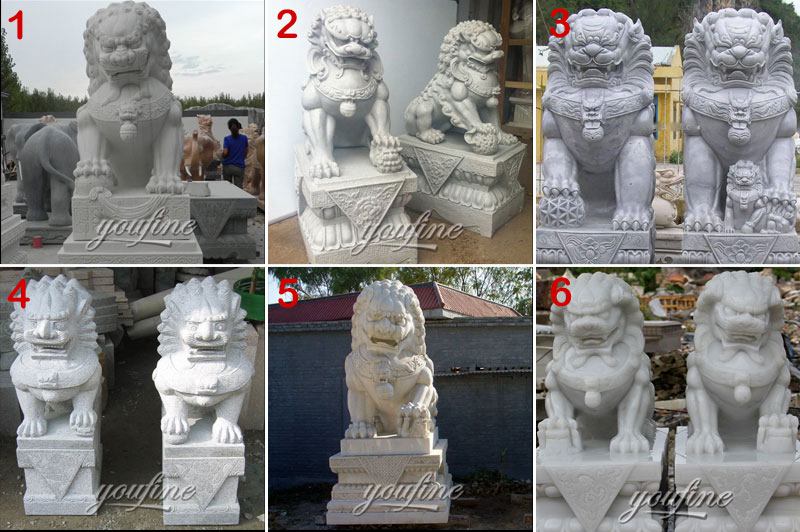 marble lion sculpture