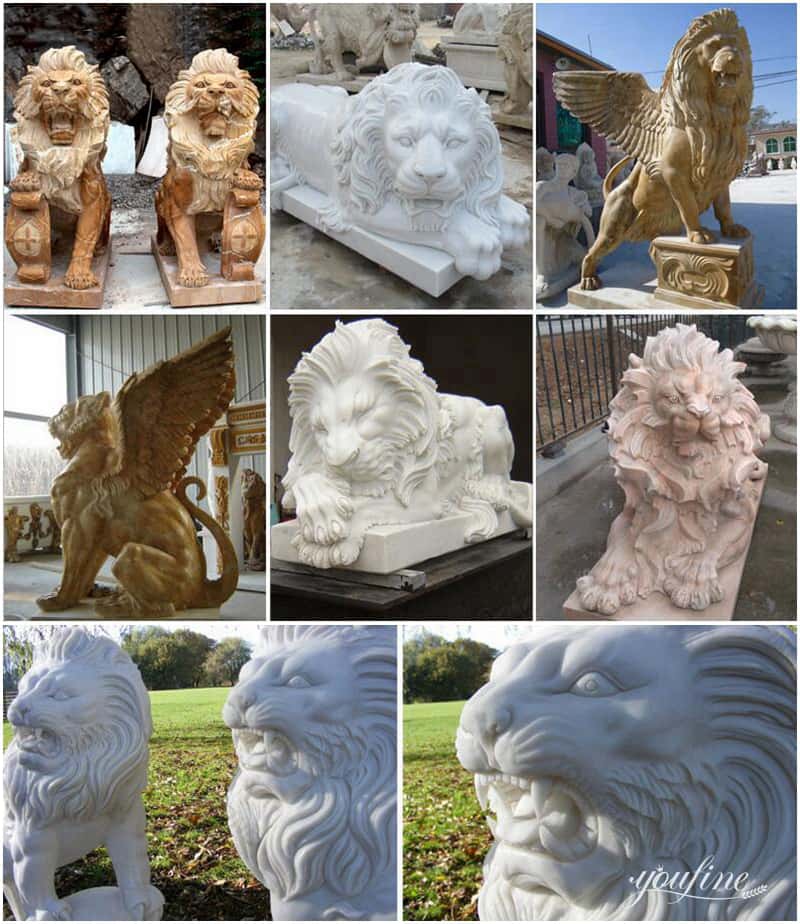 marble lion