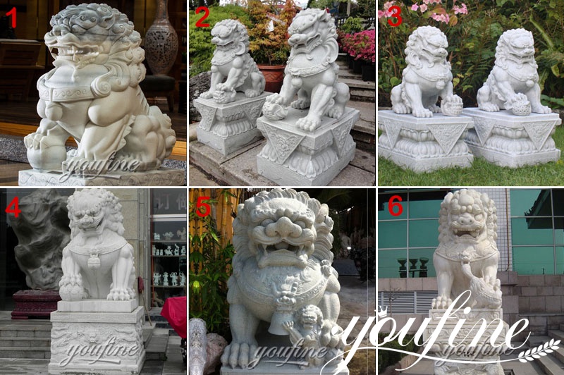Other Kinds of Marble Lions-YouFine Sculpture