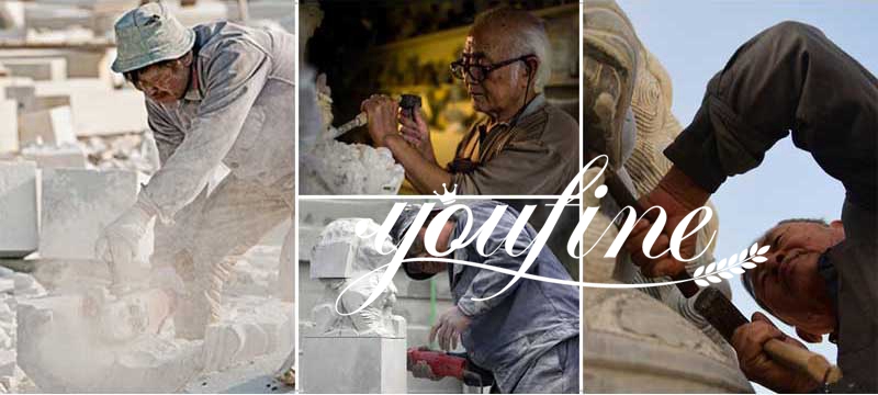 Chinese foo dog statues for sale -YouFine Sculpture