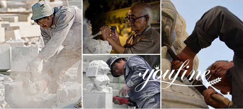 marble lion statue for sale -YouFine Sculpture