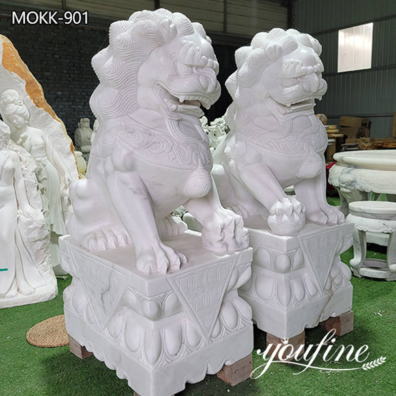 Chinese foo dog statues for sale -YouFine Sculpture-