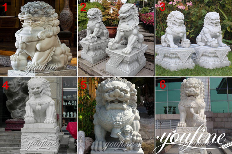 Chinese lion statue for sale -YouFine Sculpture