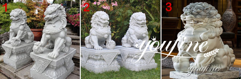outdoor foo dogs for sale -YouFine Sculpture